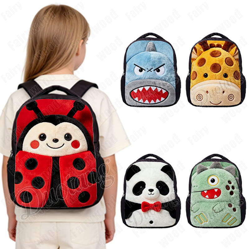 Embroidery Lady Bug - Sac à dos pour enfants de