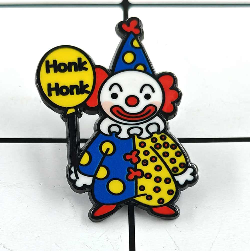 Embroidery Bali - Broche Clown Honk Honk, Pin's en