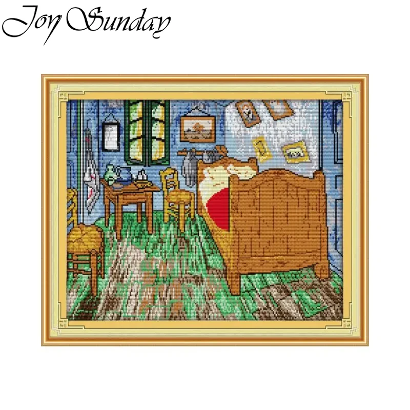 Joy sunday-Kit de point de cro - Embroidery Meaning avis et prix