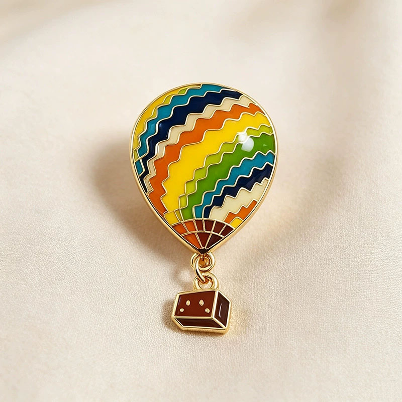 Broche en métal en forme de mo - Embroidery Bali avis et prix