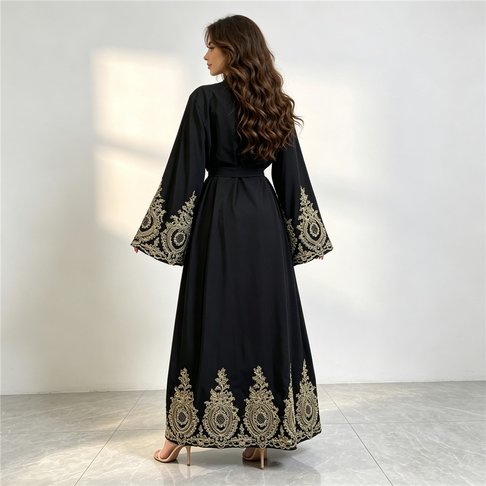 Nouvelle Abaya de Luxe Dubaï,  - Embroidery Kebaya avis et prix