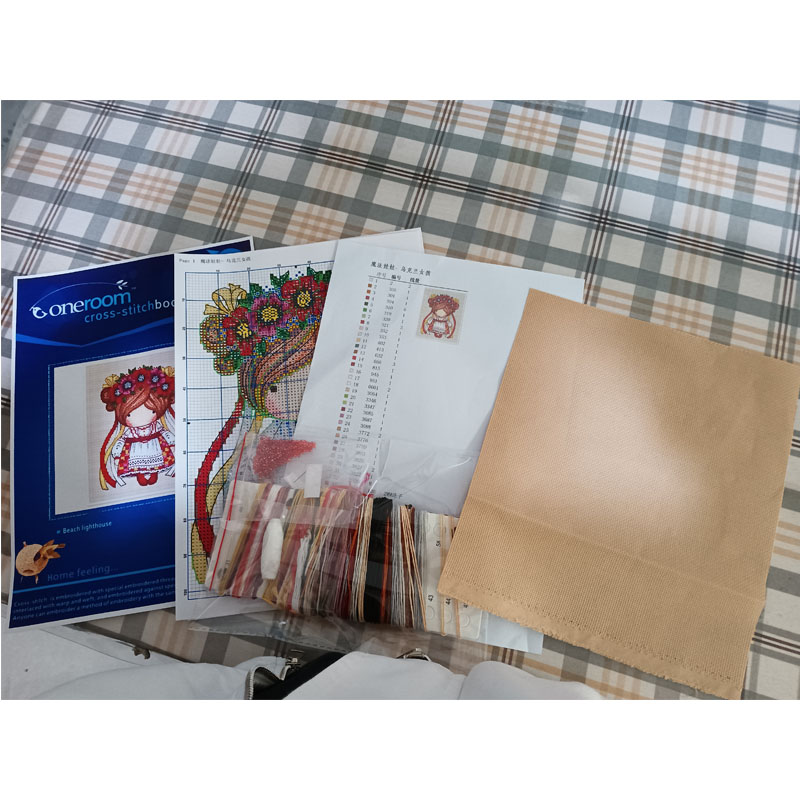 Kit de point de croix CÔTÉ cin - Embroidery Lady Bug avis et prix